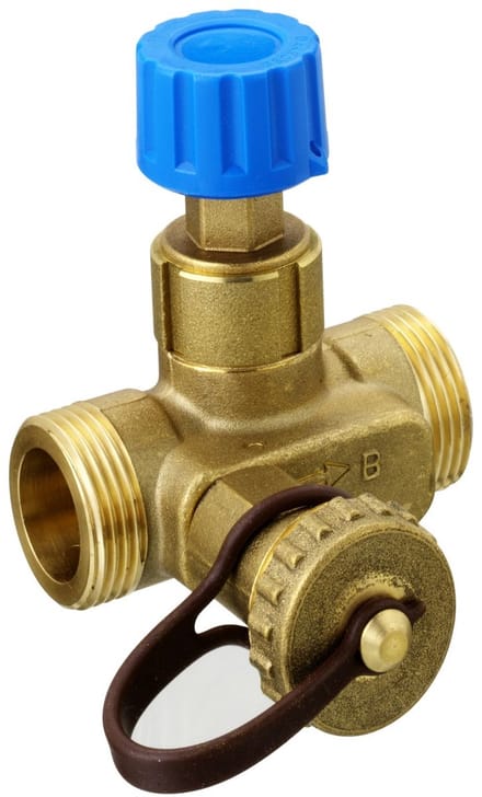 Danfoss Strengafsluiter USV-M USV-M 25, G 1 1/4 AG, uitbreidbaar, 003Z2128