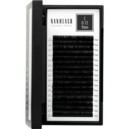 Nanolash Volume Lashes Nepwimpers - 0.12 C 9mm - 16 stuks