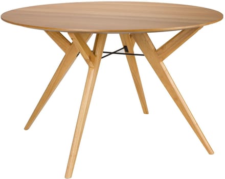 Zuiver IJver Eettafel Rond 120 cm Hout Naturel
