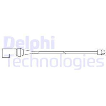 Waarschuwingscontactset, remblokslijtage DELPHI LZ0278