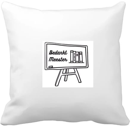 Akyol - bedankt meester Kussen hoes - Meester - meester - leraar - 40 bij 40 cm