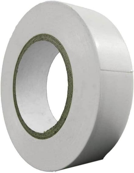 Witte Isolatietape 10 meter Lang en 19 mm Breed voor Elektrisch Gebruik