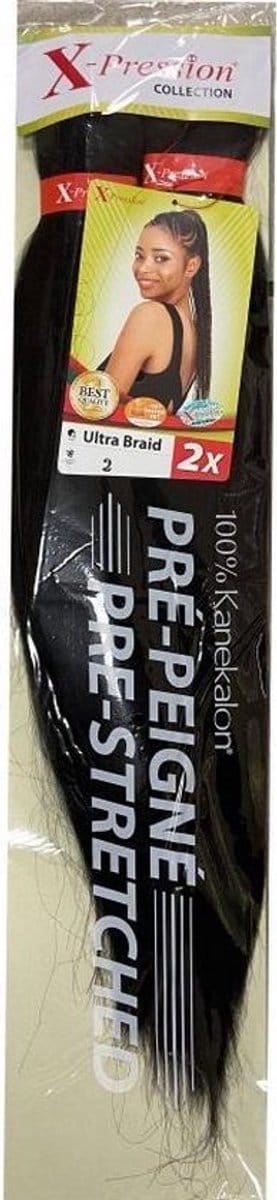 X-PRESSION - ULTRA BRAID PRE-STRETCHED NUMMER 2