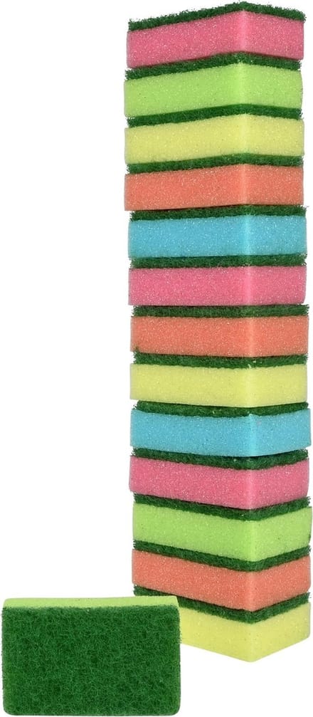 Magic Clean Schuurspons Mini - 20 Stuks voor Efficiënte en Zachte Reiniging