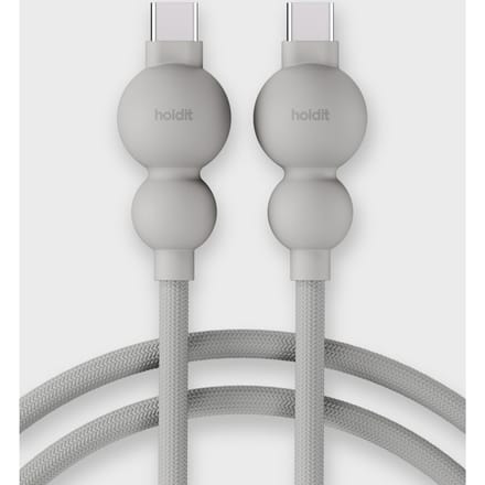 Charging Cable Wool Gray USB-C / USB-C, 1m
