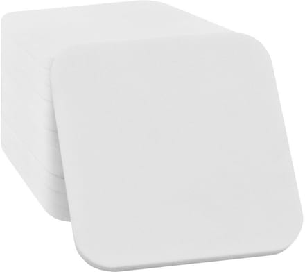 CombiCraft blanco munten vierkant 38x38mm wit - per 100 stuks