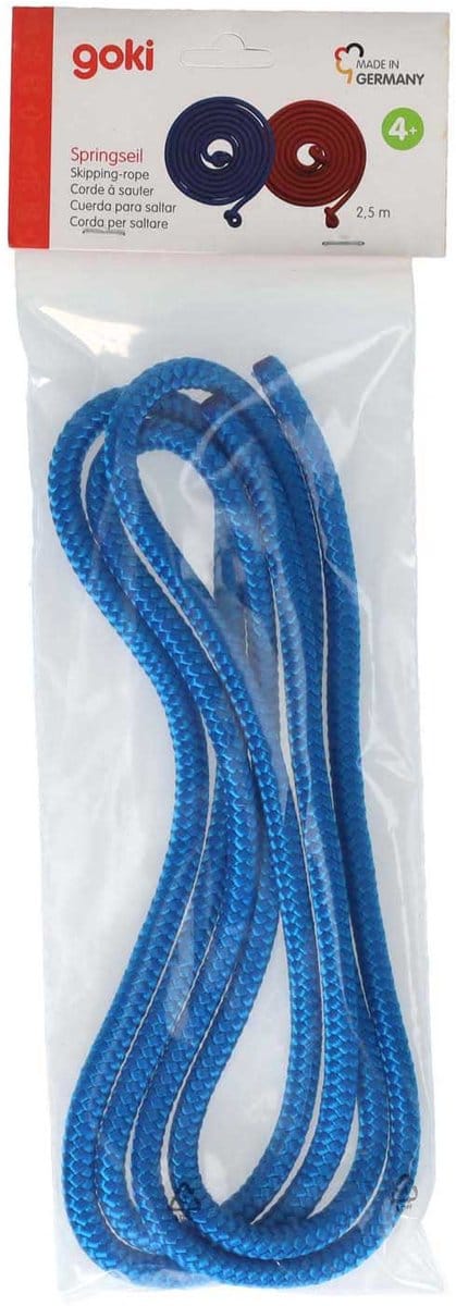 GOKI Springtouw - Blauw - L250Cm - 4 Jaar