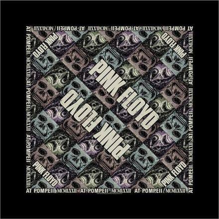 Pink Floyd Mozaïek Bandana One Size black