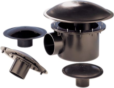 Bodemdrain domed 110 mm
