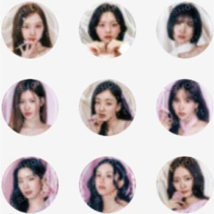 Twice Trading CAN Badge - DIT IS VOOR Random 1 gray