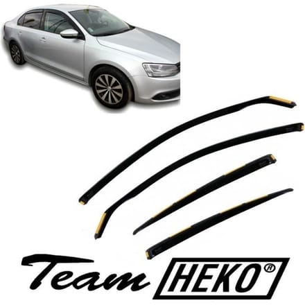 J&;J AUTOMOTIVE | Heko Wind deflectors Voor Volkswagen Jetta 2011-2018
