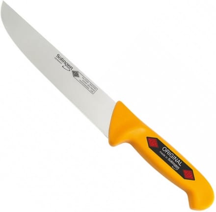 Eikaso Solingen Solingen Slagersmes – 36 cm Lemmet – Stijf – Geel Heft