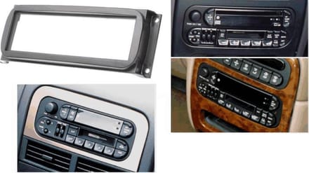 1-DIN frame AUTORADIO Kit Dodge ram 2000 - 2005 (11-014)