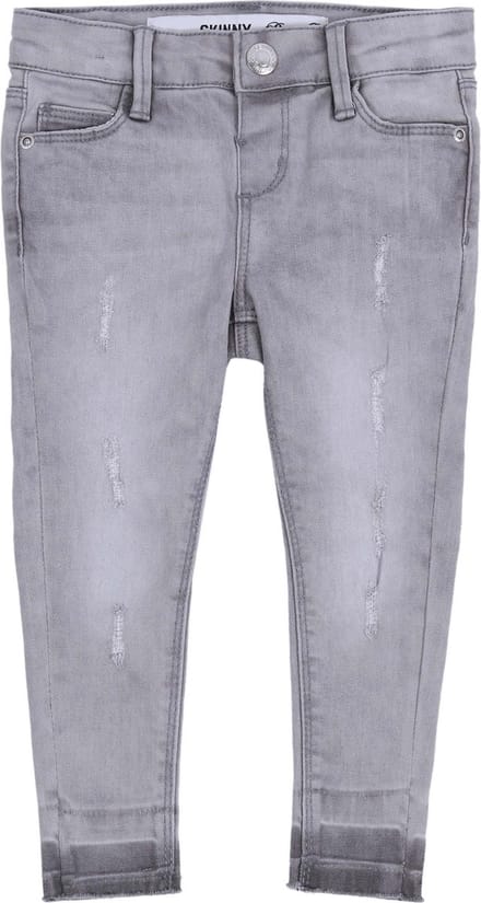 Grijs gewassen skinny broek DENIM CO