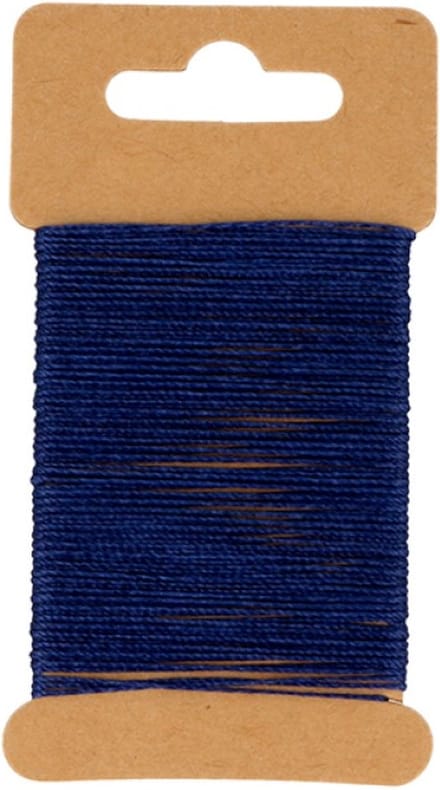 Blauw gewaxt draad 10 m - Artemio