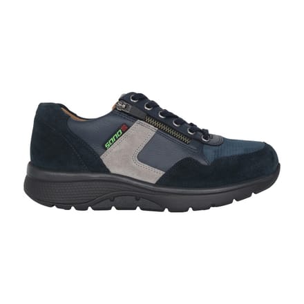 Mephisto Sano Amory - heren rollende wandelsneaker - Blauw - maat 39 (EU) 6 (UK)