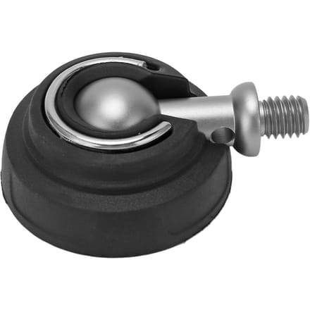 3 8in Statiefvoet Pad Rubber Roestvrij Staal Antislip 50mm Diameter Camera Statiefvoet Vervanging gray