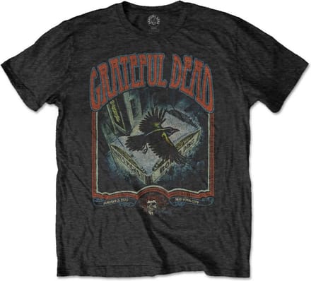 Grateful Dead - Vintage Poster Heren Tshirt - S - Zwart