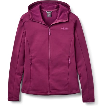 Dames fleece met capuchon Rab Covex