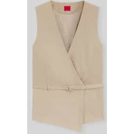 regular fit bodywarmer met riem model 'AHELLA-1-W'