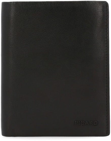 PICARD Leren Portemonnee London Wallet Black Zwart