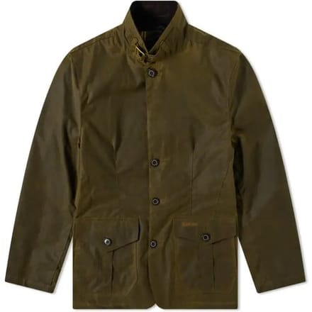 Barbour Winter Lutz Wax (Maat - M, Kleur - Navy/Olive Night)