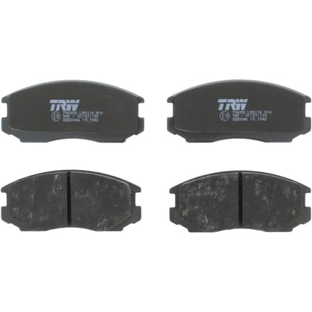 Remblokset TRW GDB3046, voor