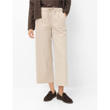 Brax Dames Culotte  Style MAINE S SOFT GREIGE, lichtbeige, maat 40