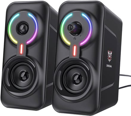 ONIKUMA L6 Multimedia Gaming Speaker with BT5.0 - Zwart