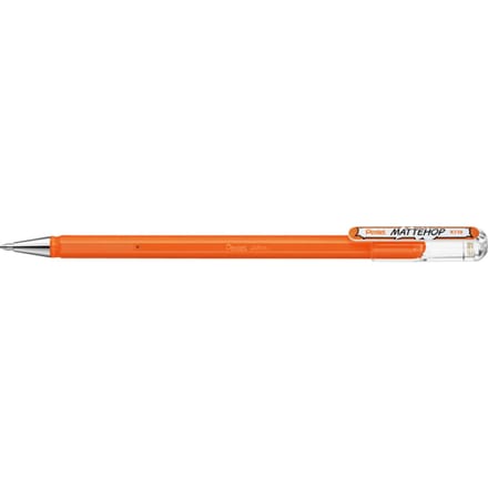 Gelschrijver Pentel K110 Mattehop medium oranje