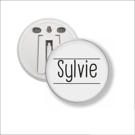 Button Met Clip 58 MM - Sylvie