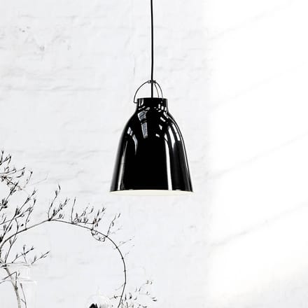 Fritz Hansen - Caravaggio BlackBlack hanglamp - P2=M - Kabellengte 3m - zwart