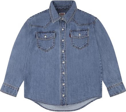 Levi´s ® Kids Denim Jas Blauw 12 Years Kinderen
