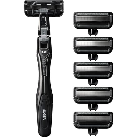 KAI - AUGER System Razor Combo Pack Body & 6 Blade 1 Set