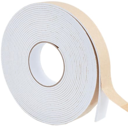 Dailygoods - Afdichtingsstrips Wit Schuim 10m voor Meubels en Auto's