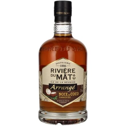 Rivière Du Mat Rivière du Mât Arrangé Noix de Coco Torrèfiée 35% Vol. 0,7l