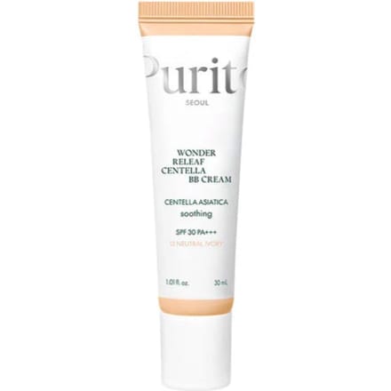 PURITO SEOUL - Wonder Releaf Centella BB #15 Rose Ivoire Crème, 30ml BB crème