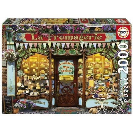 Puzzle - EDUCA - La boutique de fromages fins - 2000 pieces - 96x68 cm - a partir de 15 ans