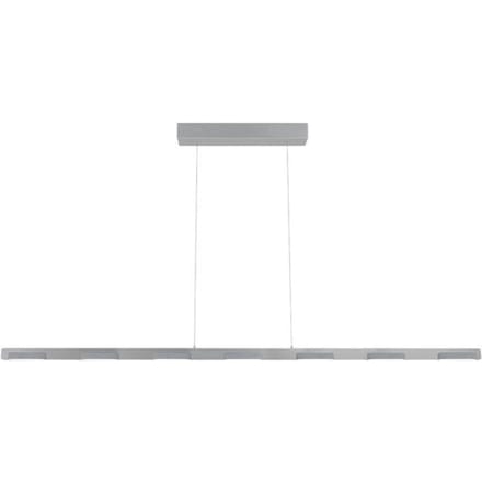 Hanglamp Bloc 3297ST Staal 171 cm Hoogteinstelbaar met Kabel Lift Steinhauer, Modern Design, Dimbaar met Externe Dimmer