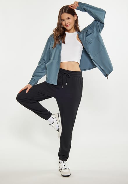 Mymo Anorak Dames Grijs-blauw