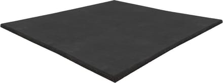 Sportvloertegel zwart - 100x100 cm - 15 mm - EPDM