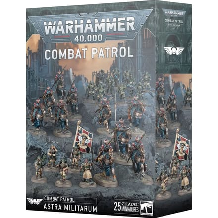 Beeldje Games Workshop Warhammer 40k - Patrouille Astra Militarum (x25)