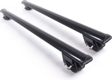 Dakdragers geschikt voor Ford Ranger DC 2012 t/m 2022 open dakrailing - Staal breed - 75kg Laadvermogen - Merk Farad