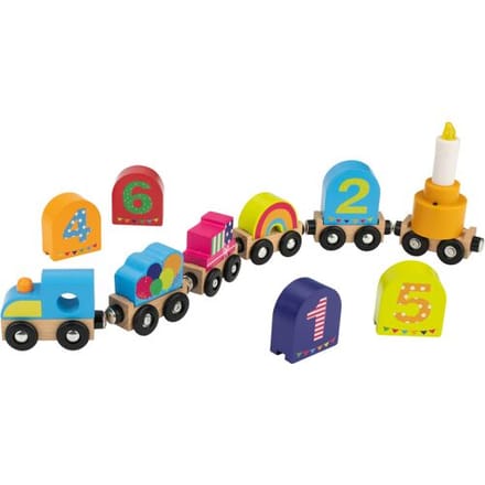 LUPILU Houten treinset (Trein)