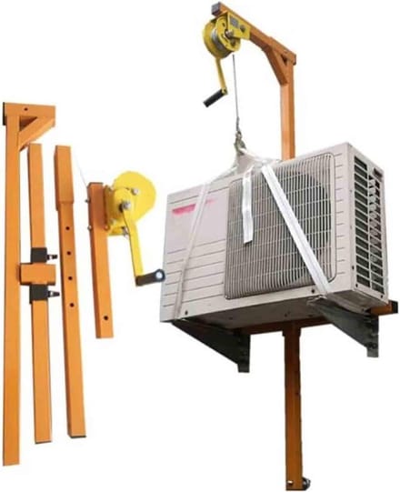 Handlier Takel - Hefwerktuig - Zware Lasten Hefen - Robuuste Constructie - 30m 300kg - Zilver
