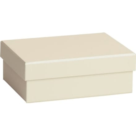 Stewo geschenkdoosje one colour gebroken wit, formaat 12 x 16,5 x 6 cm