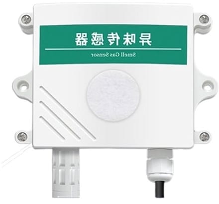 Gasmelder met sensor - Gasdetector - Veiligheid thuis - Geïntegreerde sensor - Compact formaat - Zwart