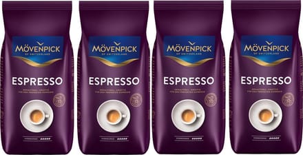 Mövenpick Espresso Koffiebonen - 4 x 1 kg