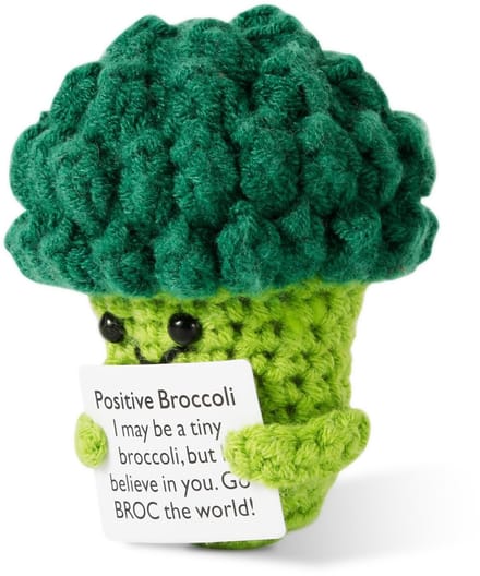 Dailygoods- Broccoli Haak Schattig Gebreid Speelgoed - Positieve