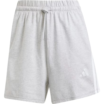 Adidas Sportswear Essentials 3-Stripes Cotton Short - Dames - Grijs